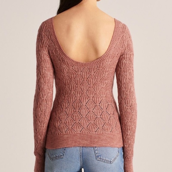 Abercrombiefitch Pointelle Scoop Back 